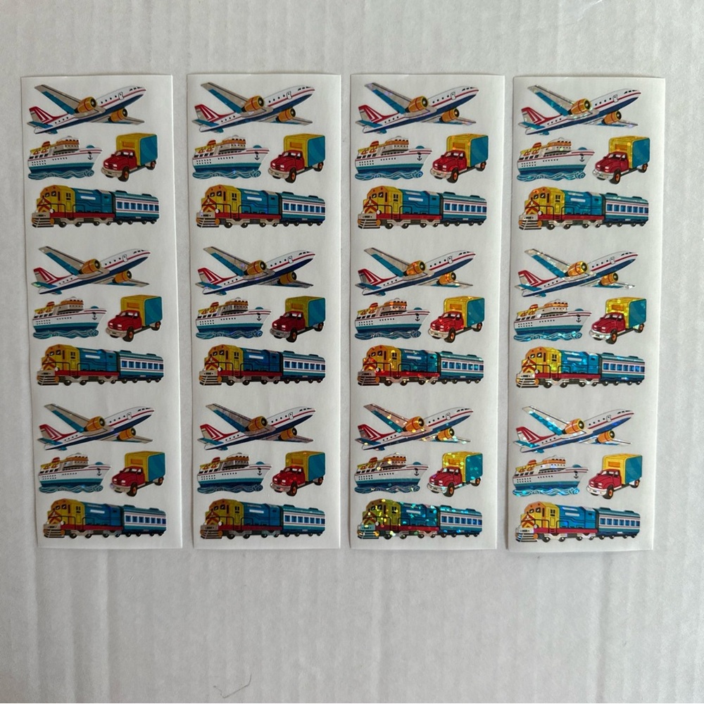Sandylion Transportation Stickers (no logo)-4 strips